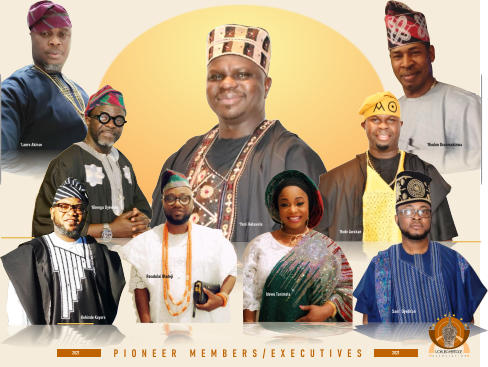 PIONEER MEMBERS/EXECUTIVES YORUBA HERITAGE ASSOCIATION 2021 2021 Sam’  Oyediran Kehinde Kuyoro ‘Yemi Kolawole ‘Lanre Akinse ‘Biodun Osunmakinwa ‘Bode Awakan ‘Gbenga Oyewole Rosululai Oladeji Idowu Tanimola